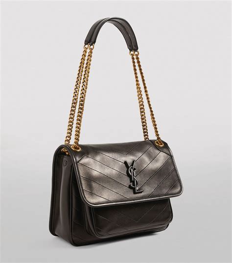 harrods ysl bags|YSL black and white bag.